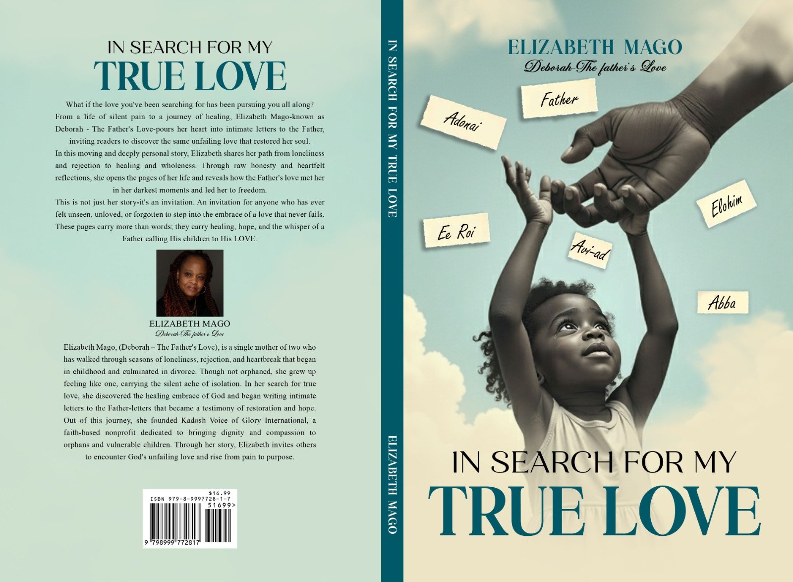 In Search for My True Love book mockup